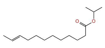 Isopropyl (E)-10-dodecenoate